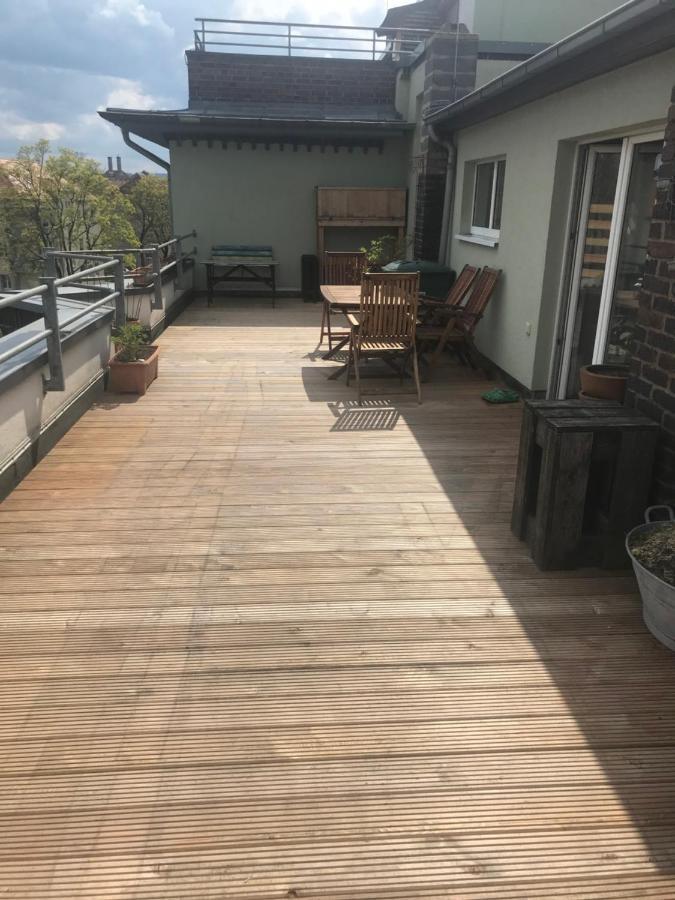 Dachterrassen Idylle Ueber Den Daechern Dresdens ภายนอก รูปภาพ